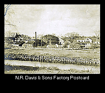 NR Davis & Sons Factory postcard image